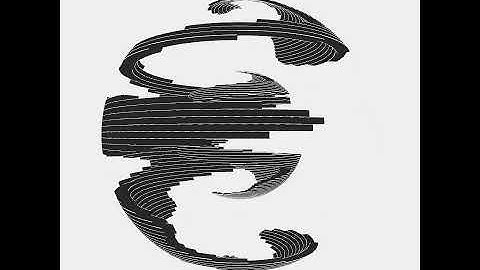 Sphere in sphere. Draw by openFrameworks