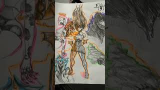 Ella Seat (9) #oc #shorts #animeart #animegirl #art #perspective #pose #reference #mangastyle