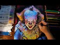 Redraw IT (Pennywise ) Chapter two Timelapse | JayCarts