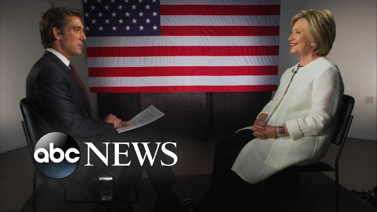 Hillary Clinton Interview With David Muir After Win - YouTube