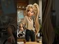 COFFEE VIBES ☕ | MORNING ENERGY WITH STYLE ✨ | AESTHETIC GIRL ANIMATION 💁‍♀️