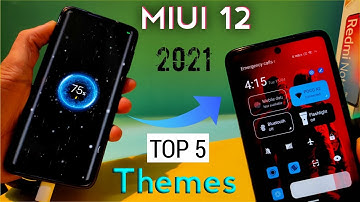Best MIUI 12 Control Center & Charging animation Themes For April Month | Redmi & Poco Device 🔥