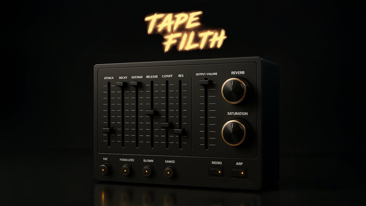 Dylan Mixer「Tape Filth – Free Cassette Synth Library for Kontakt