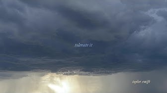 Taylor Swift - tolerate it (Official Lyric Video)