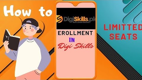 How to enroll in digiskills