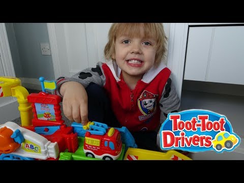 toot toot drivers fire station deluxe