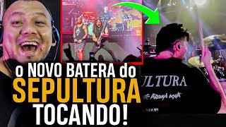 Veja O Q o NOVO Batéra do SEPULTURA fez no SHOW