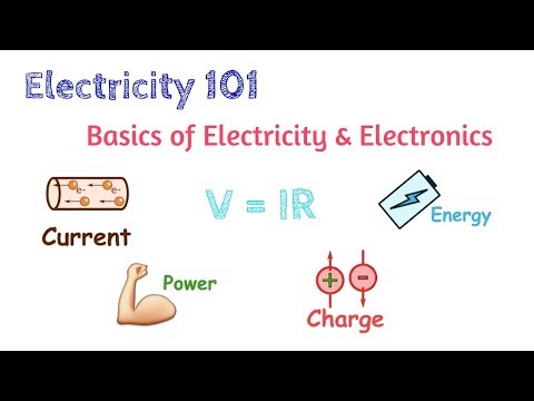 Voltage, Current and Power | Electricity 101 | Basics of Electricity and Electronics #1