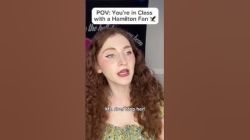 Thumbnail of POV: You’re in Class with a Hamilton Fan 🦅