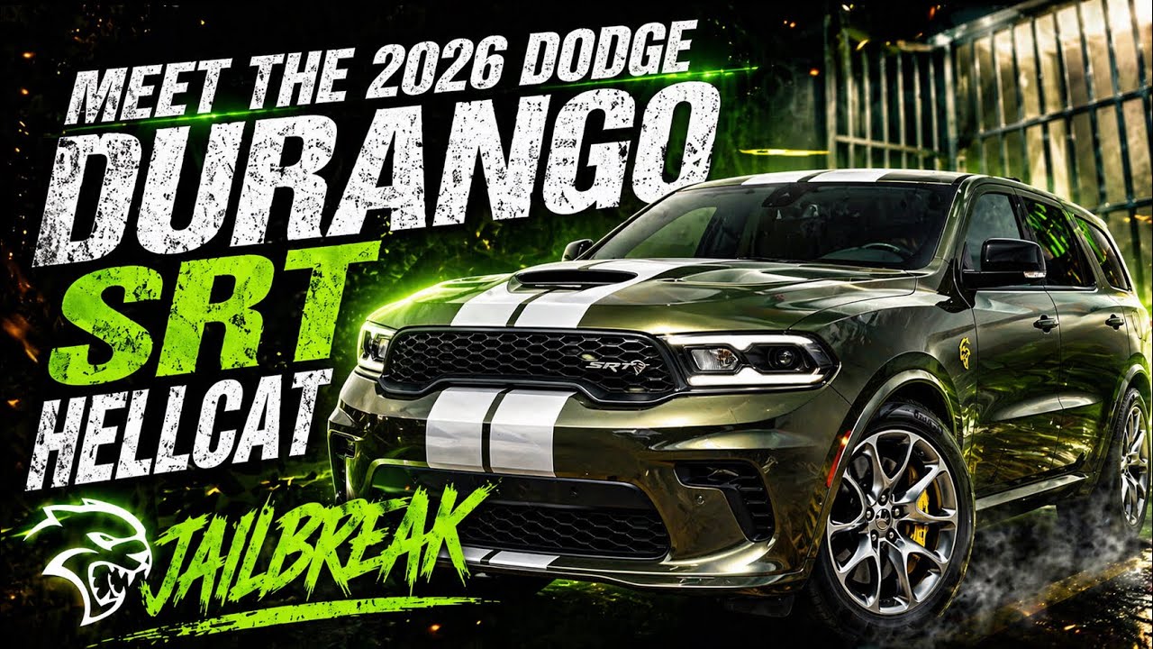 Meet The 2026 Dodge Durango SRT HELLCAT Jailbreak - YouTube
