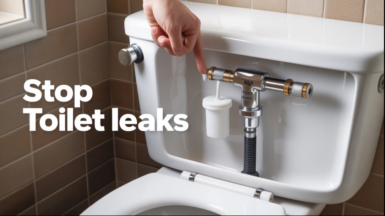 Stop Toilet Leaks Fast With This Simple Trick! 2 Causes - 2 Solutions
