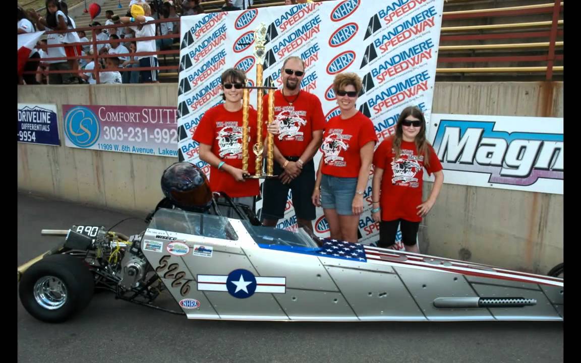2010 NHRA Jr. Drag Racing League Western Conference Finals Action Slide