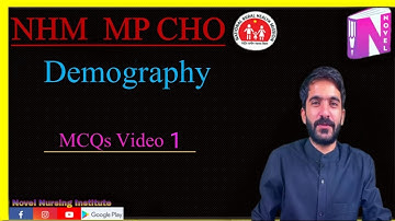 MP CHO MCQs||Demography|| MP CHO Important MCQs Video 1 ||COMMUNITY HEALTH OFFICER, RAJU SIR#rajusir