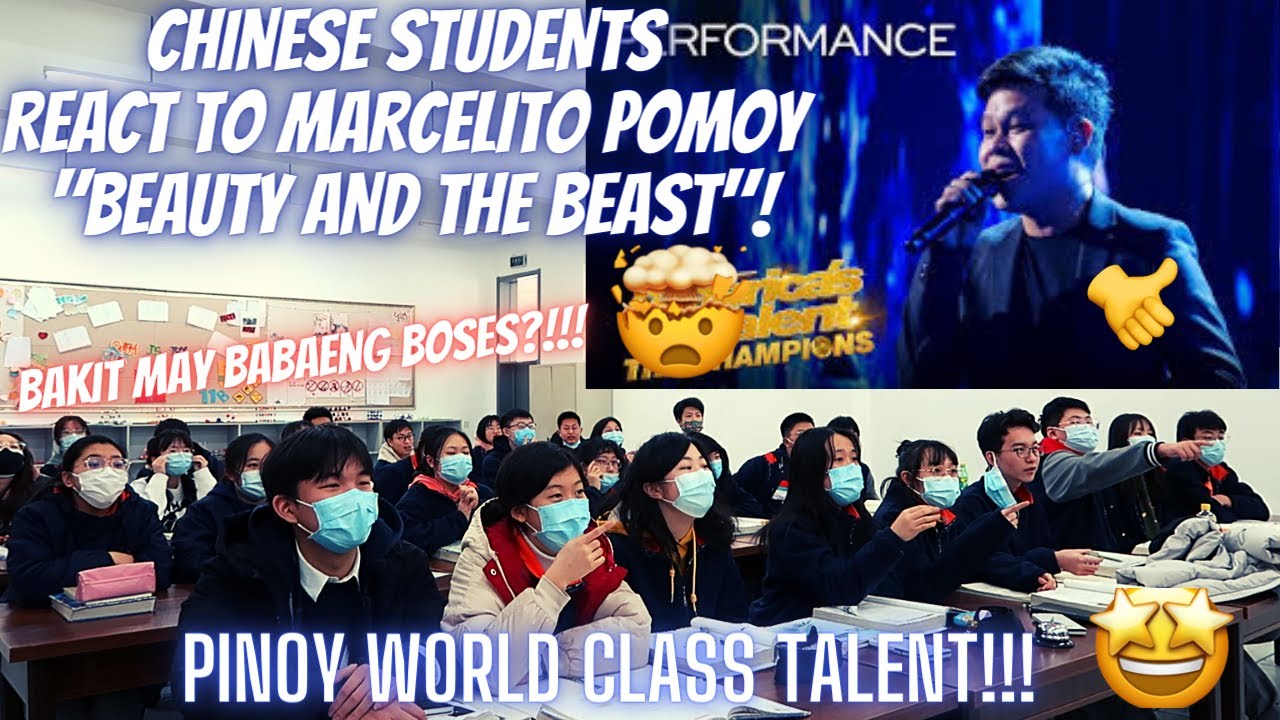CHINESE STUDENTS NAGULAT KAY MARCELITO POMOY/ SAAN DAW GALING ANG BABAENG BOSES!!😍😲😍😲