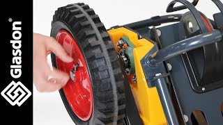 Glasdon UK | How to replace | Turbocast 300™ Free Wheel and Drive Wheel