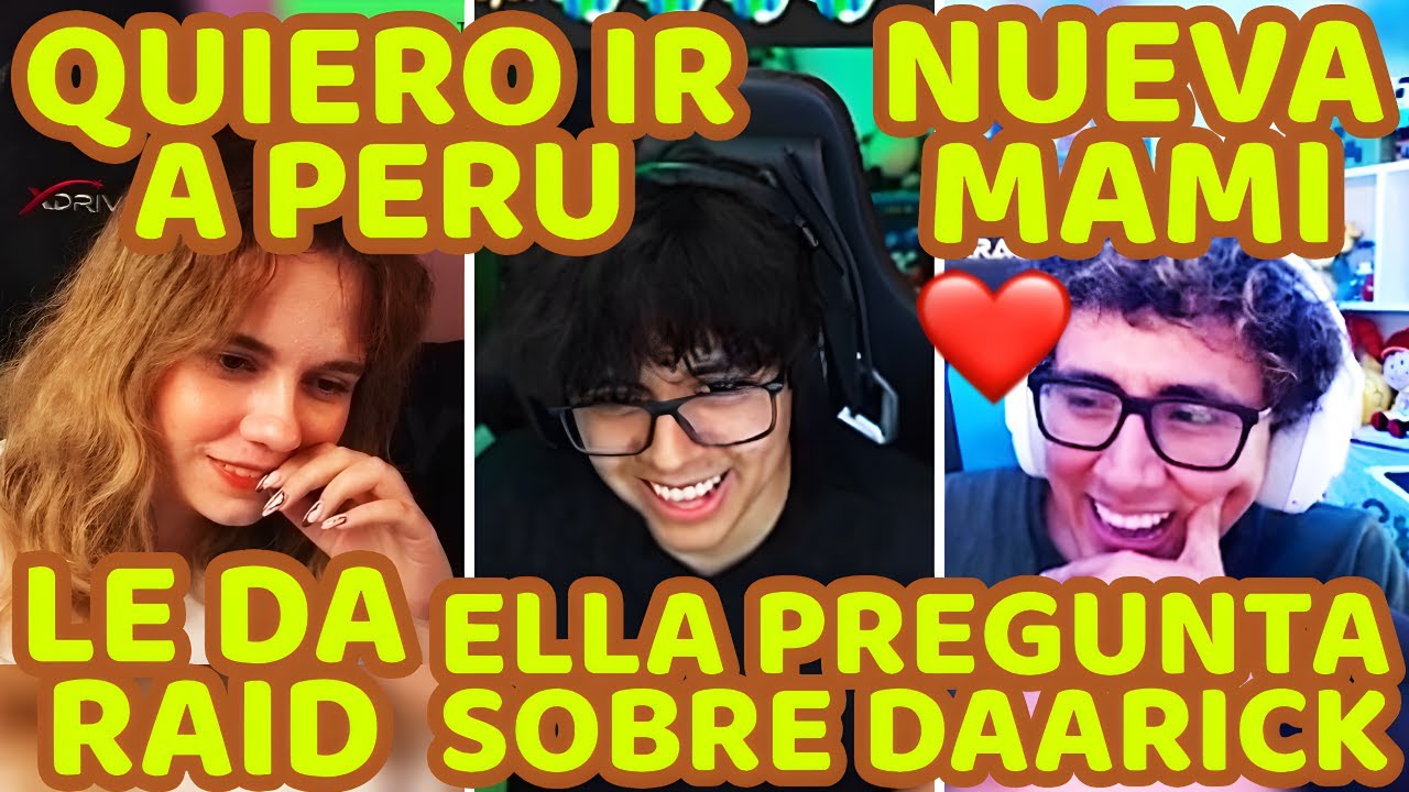 MELLOW LE DONA A DAARICK, ÉL LE DA RAID, ELLA PREGUNTA POR ÉL ¿VIAJA PERU?, ESPAÑOL, CRAFT REACCIONA