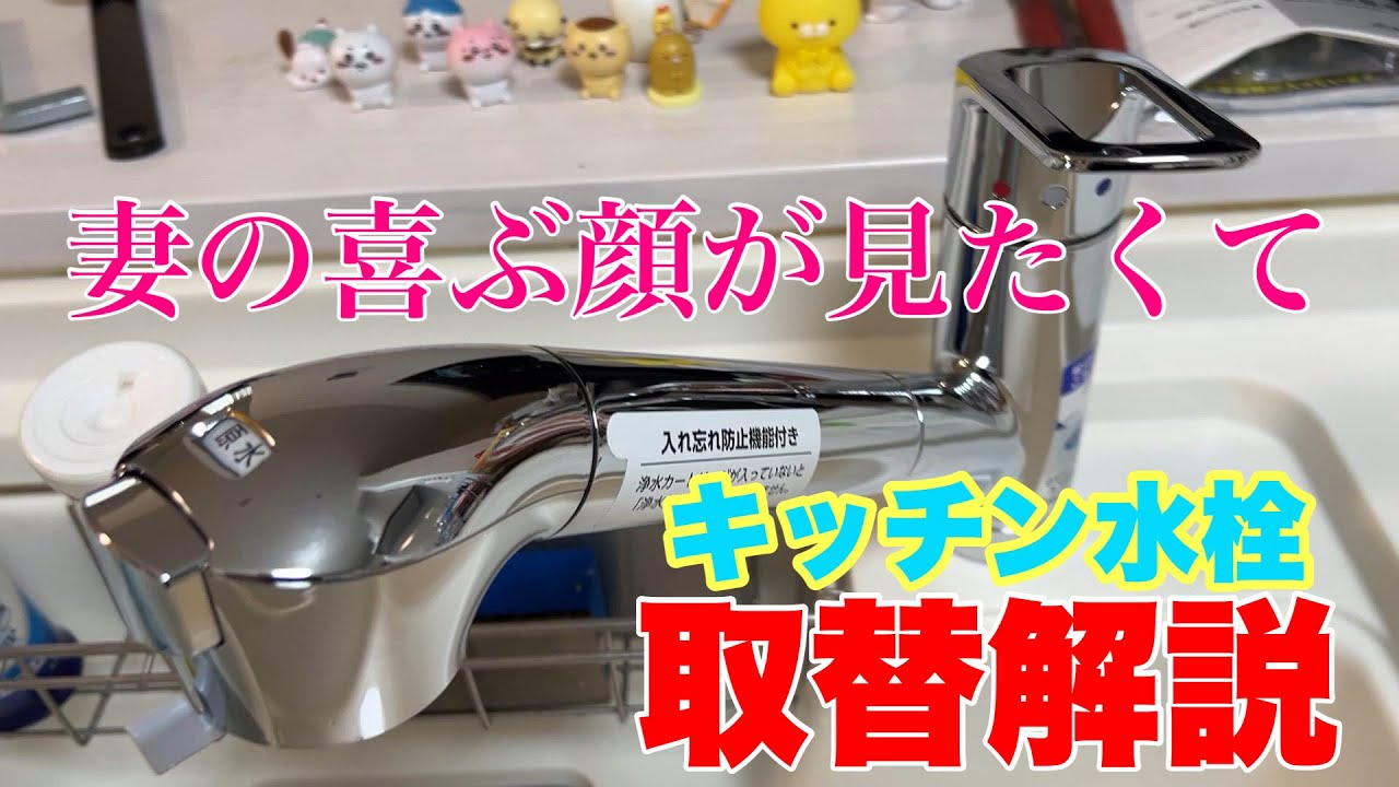 TAKAGI Kitchen Faucet, Mizukobo Clean Series, JL306MN, Replacement
