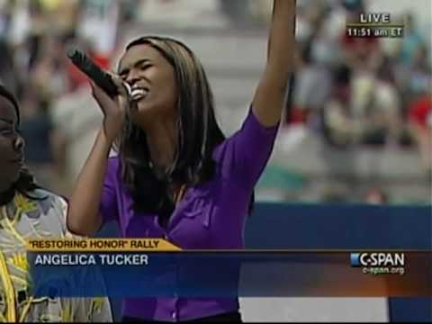 rebuild by Angelica Tucker at Glenn Beck rally