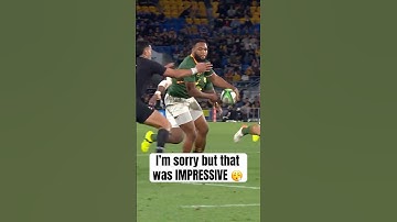 The BIGGEST respect for our rugby rivals the Springboks 💪 #behindthebackpass