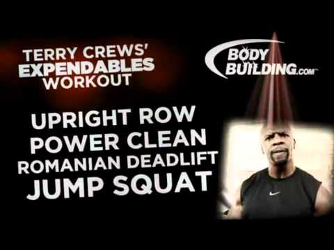 Treino de Terry Crews para Os Mercenrios - MuscleM...