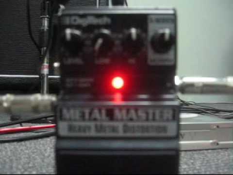 Digitech Metal master Pedal Demonstration(ebay) - YouTube
