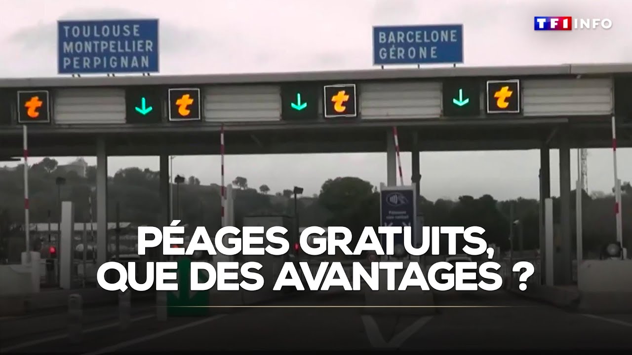 Rendre les péages d'autoroute gratuits, une bonne idée ? L'exemple de l'Espagne|TF1 INFO