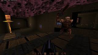 Quake Done 100% Quickest - E4M8 The Nameless City (4K60 HQ)