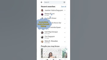 How to delete Facebook search history #facebook #history #shorts