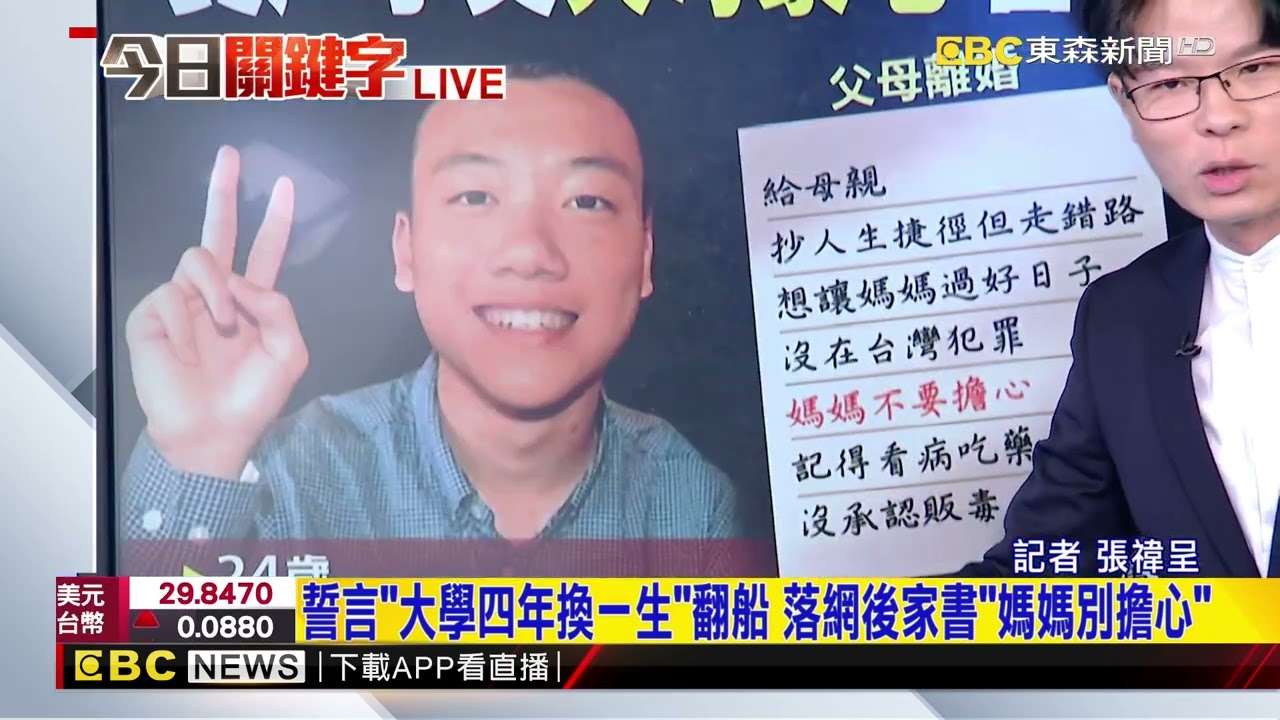 最新》24歲台大學霸架暗網毒銷全球　FBI監控2年逮捕