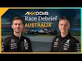 What happened to lewis power unit  2024 australian gp akkodis f1 race debrief