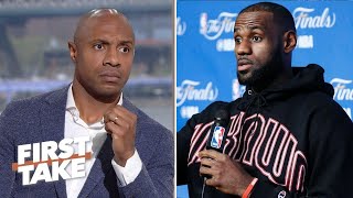 Jay Williams &quot;backlash&quot; LeBron reiterates desires to play with his son in the NBA