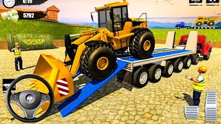 Construction Machine Game 3D - Let's Offroad Truck Driver Transporter - Android Gameplay screenshot 3