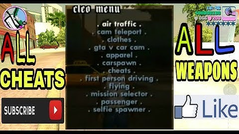 (No Root) How To Install Cleo,Mod,Cheats In Gta Vice City Android Urdu/Hindi