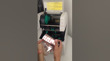 TOSHIBA B-SA4TP COME INSERIRE RIBBON