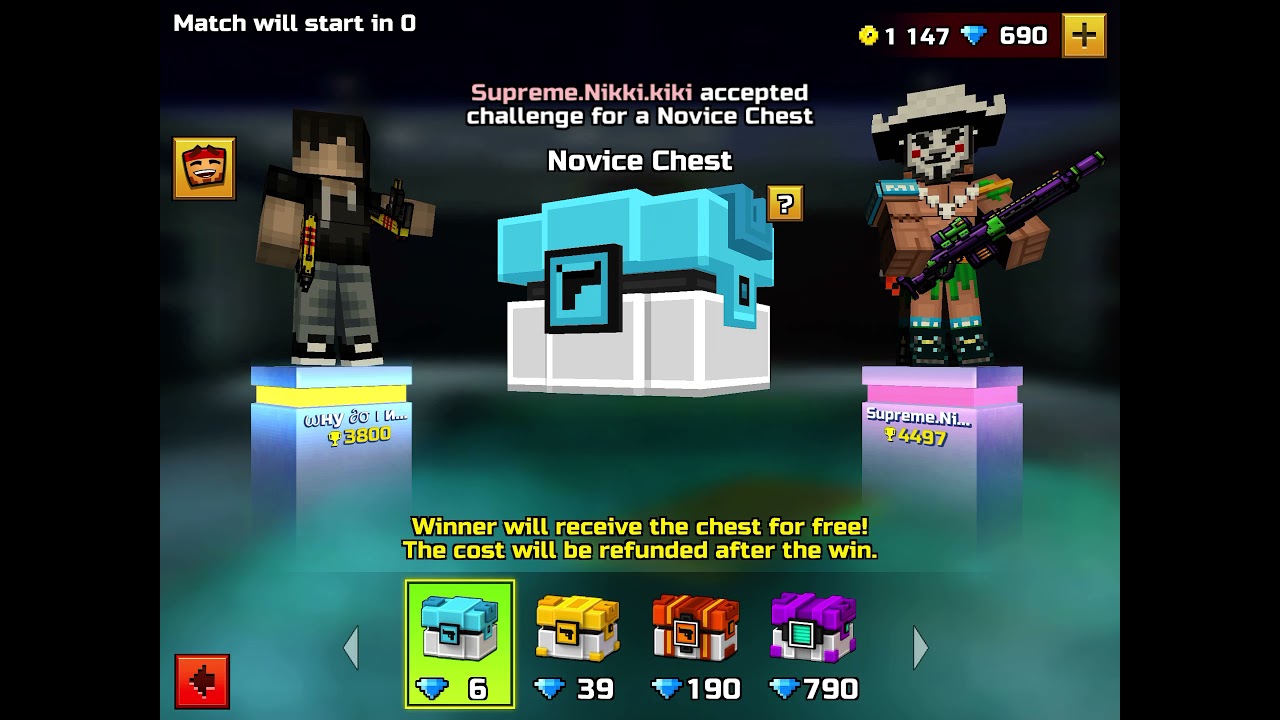 Super fair matchmaking pixel gun 3d