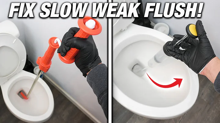 How To FIX A SLOW & Weak Flushing Toilet 4 Different Ways Guaranteed! DIY For Beginners! - DayDayNews