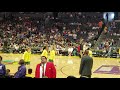Seattle Storm pre game warm up at Staples Center Aug. 2019