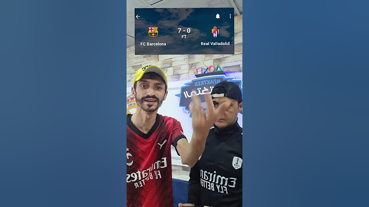 برشلونة يفوز على بلد الوليد سبعة صفر 😱😍😍😍😍