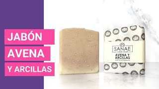 Jabón Artesanal de Avena y Arcillas | Sanae