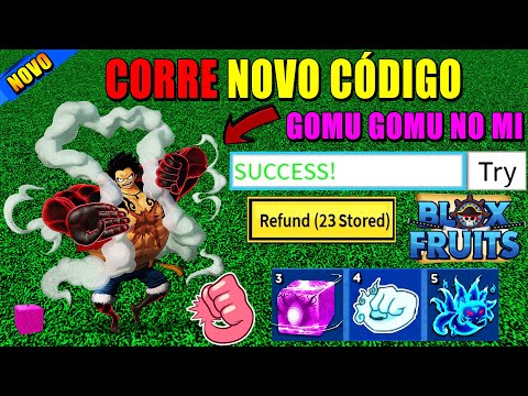 CORRE!! NOVO CÓDIGO DA FRUTA DO BUDDHA PERMANENTE NO BLOX FRUITS (Roblox) 