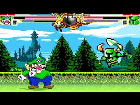 NICK54222 MUGEN: Wario VS Shovel Knight (Rematch) (St. Patrick's Day 2024 Special)