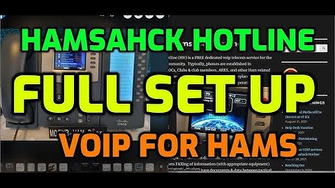 FULL SET UP-HAM SHACK HOTLINE - UK