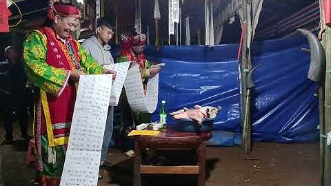 Iu mien cấp sắc 12 đèn tại , xóm cóc phương , xã Tả Phời , Hợp Thành , Tỉnh Lào Cai :  Phần 1