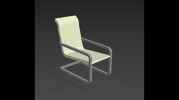 Hướng dẫn vẽ ghế dựa trong 3dsmax - 06| Thế giới đồ họa