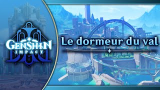 Le dormeur du val|Genshin Impact Original Soundtrack: Fontaine Chapter
Composer: Yijun Jiang (HOYO-MiX)
Arranger: Yijun Jiang (HOYO-MiX)
Mixing Engineer: Yijun Jiang (HOYO-MiX)
Mastering Engineer: Zach Huang
Produced by: HOYO-MiX
Briefly features the Against All Odds leitmotif
© miHoYo / HoYoverse / HOYO-MiX 2023 Le dormeur du val|Genshin Impact Original Soundtrack: Fontaine Chapter