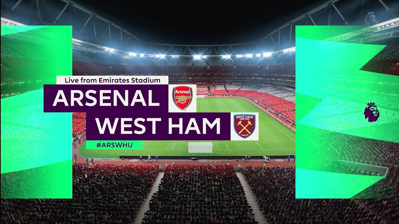 FIFA 23: Arsenal vs West Ham - Premier League - Full Match