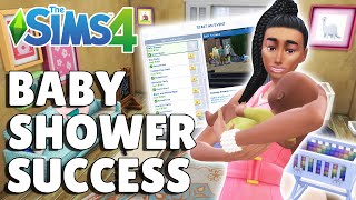 How To Throw A Successful [Gold Medal] Baby Shower | The Sims 4 Growing Together Guide screenshot 5