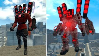 ¡EVOLUCIÓN DEL NUEVO HOMBRE ALTAVOZ TITAN MEJORADO EN EL FUTURO! - Inodoro Skibidi En Garry's Mod