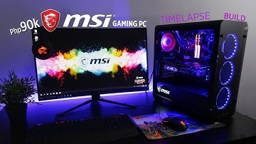 Php90K MSI Gaming PC Time Lapse Build ft. Z390 Gaming Edge AC & MSI Armor RTX 2070