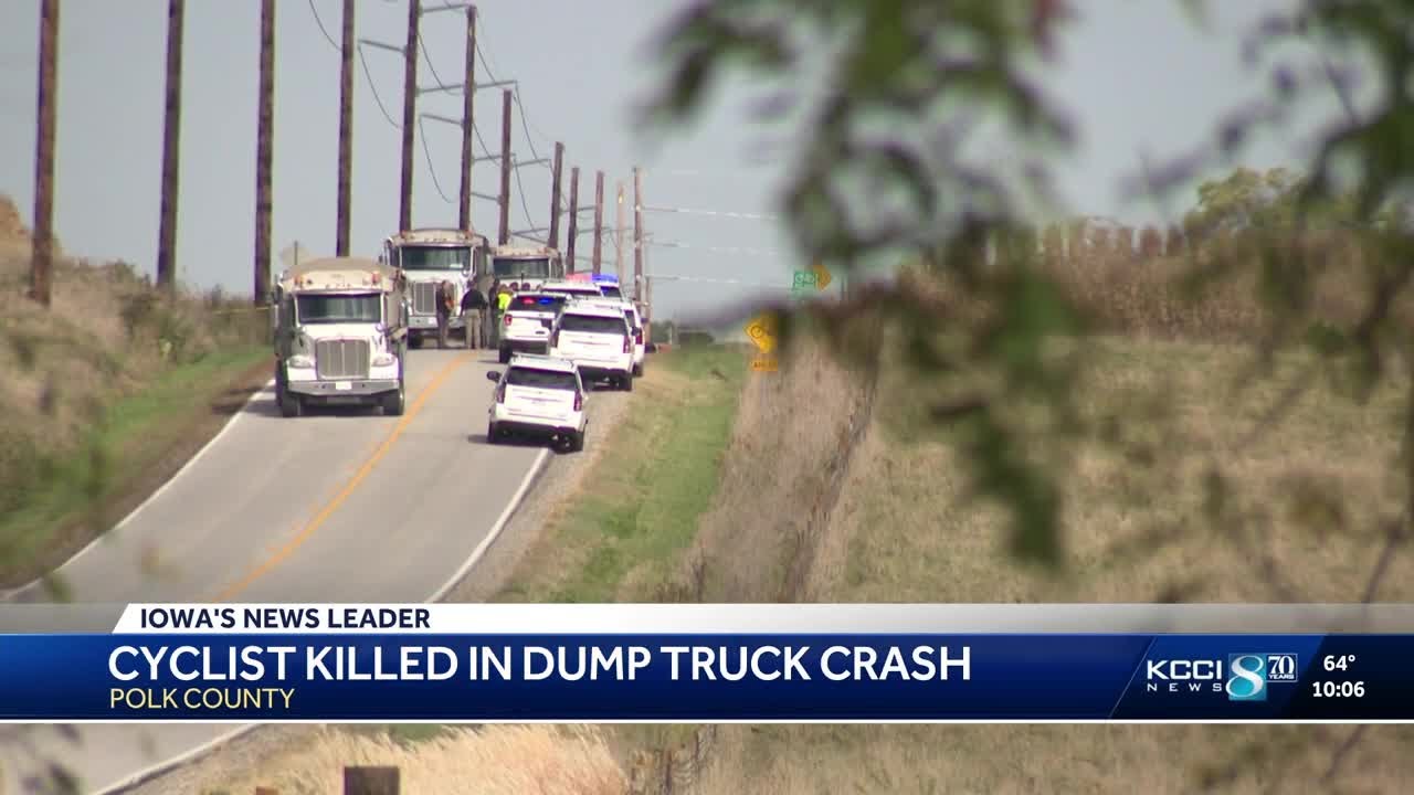 Cyclist killed after crash with dump truck while crossing road on High ...